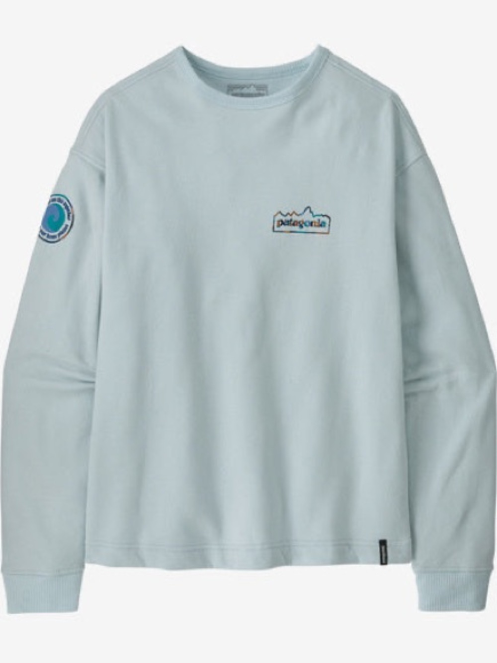 Patagonia Light Blue Crewneck Sweatshirt - Picture 4 of 14